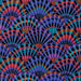 FS Kaffe Fassett Collective Stash Paper Fans Black