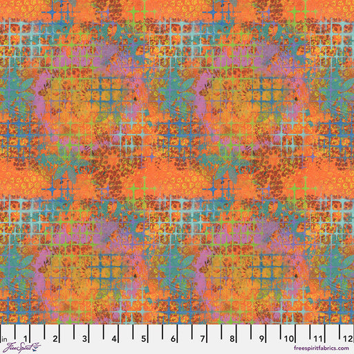 FS Crosshatch Orange Butterfly Fields