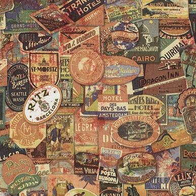 FS Travel Labels - Neutral Tim Holtz 