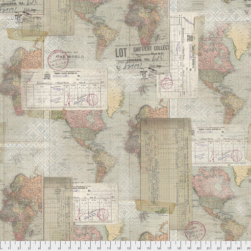 ECE Memoranda III World Map Multi PWTH103.MULTI
