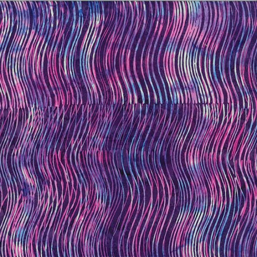 HO Bali Batik Wavy Lines-Grape