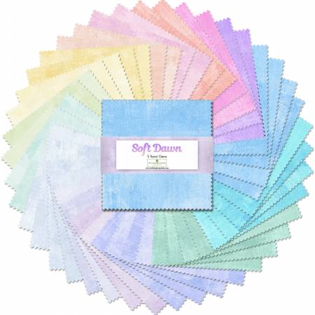 WL 5in Squares Soft Dawn 42pcs