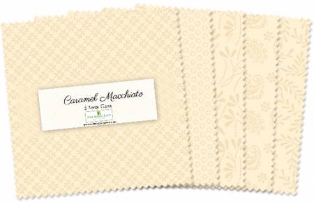 WL Caramel Macchiato 5in Squares 42pcs/bundle