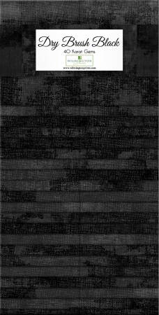 WL Dry Brush Black 2-1/2in Strips  40pcs
