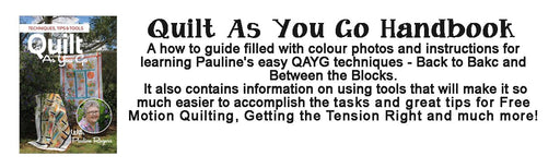 Quilt as you go Handbook
