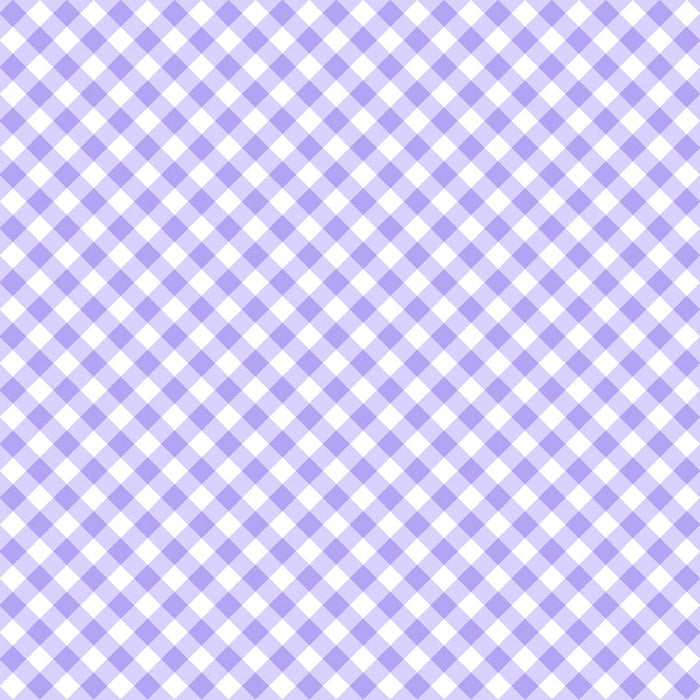 Barely Basics Gingham Quilting Cuddle Bellflower Fabric Per Yard