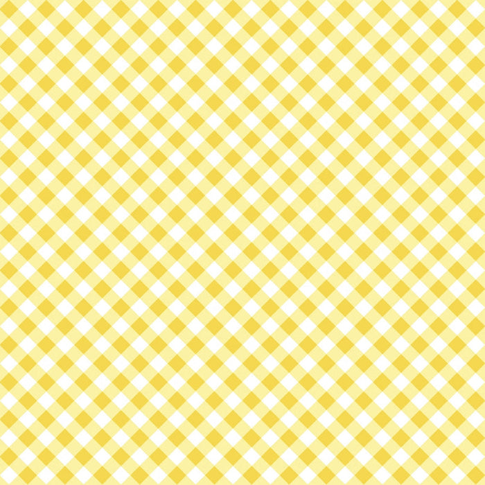 Barely Basics Gingham Quilting Cuddle Sunshine Fabric Per Yard