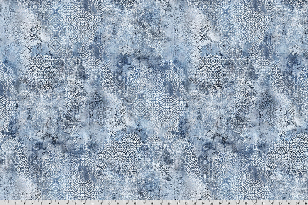 Barely Basics Stone Wash Quilting Cuddle Denim Fabric Per Yard