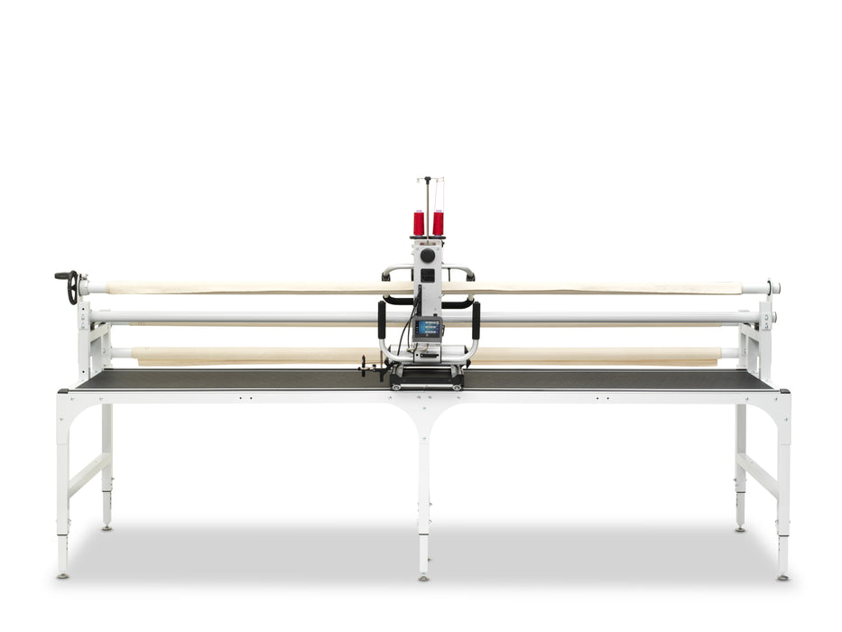 Pantograph in use on a BERNINA frame, rear view