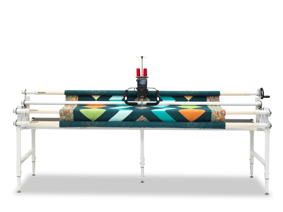 BERNINA Studio Frame, 10-foot, with quilt loaded