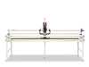 BERNINA Studio Frame, 10-foot, front view with leaders and machine (machine sold separately)