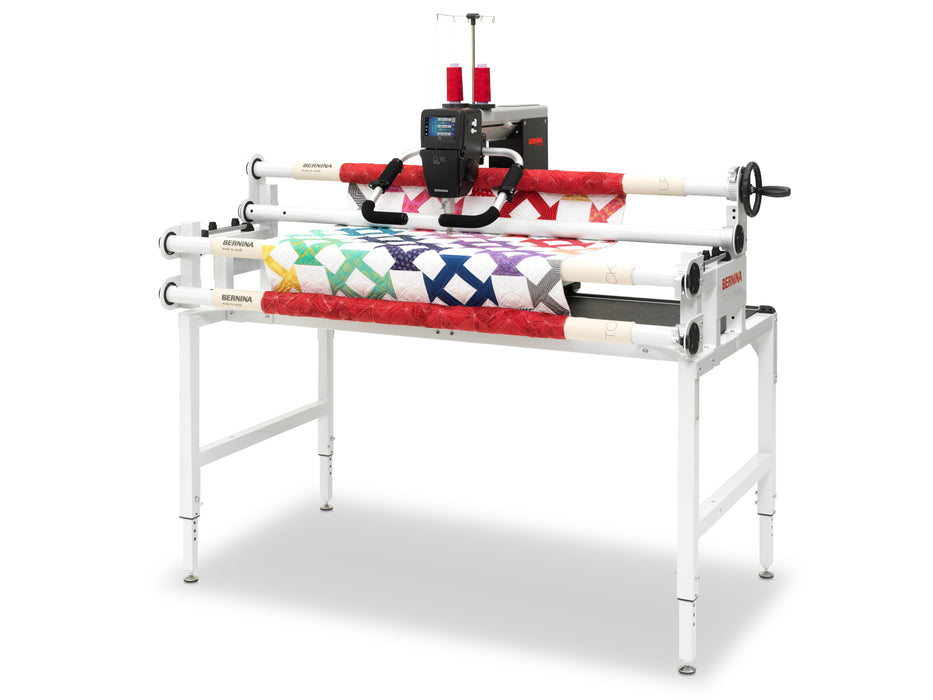 BERNINA Studio Frame, 5-foot, with quilt loaded