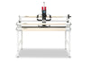 BERNINA Studio Frame, 5-foot, front view with machine and leaders (machine sold separately)