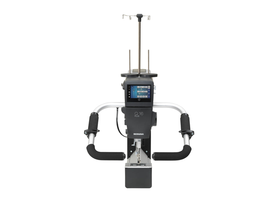 BERNINA Q 16 PLUS machine head with handles, front view