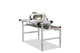 BERNINA Hoop Frame, angled view with Q Series machine (machine sold separately)