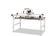 BERNINA Hoop Frame, angled view with Q Series machine (machine sold separately)