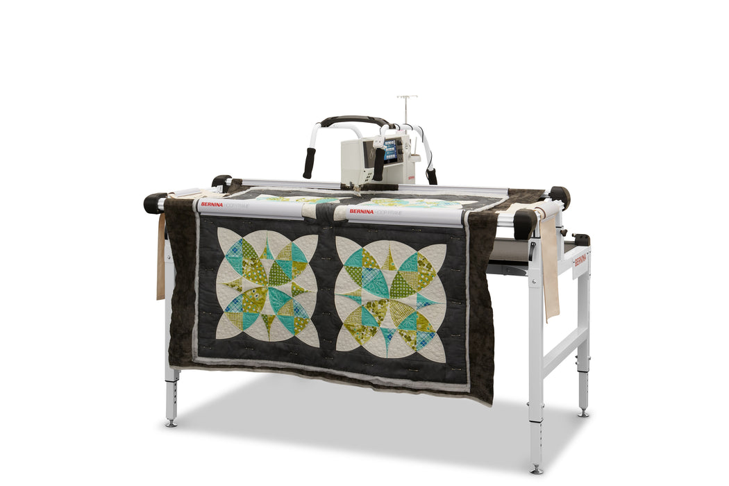 BERNINA Hoop Frame quilting in progress, rear view (machine sold separately)