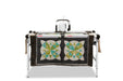 BERNINA Hoop Frame set up with a domestic sewing machine, front view
