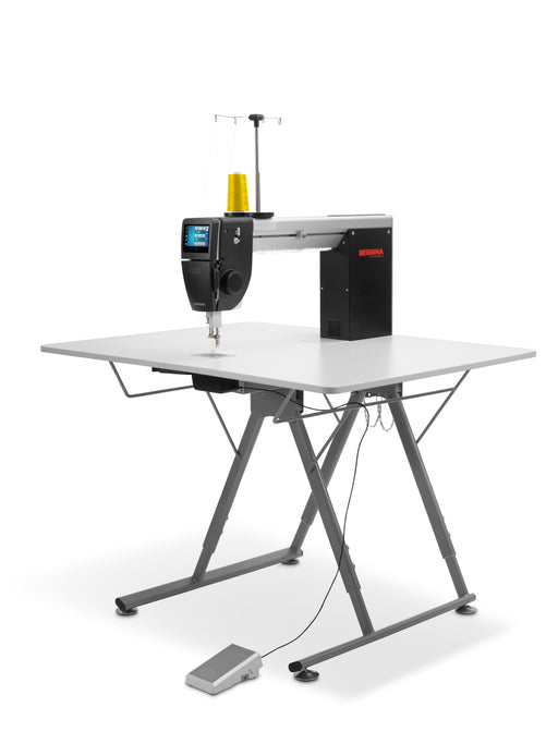 BERNINA Q 20 on the Foldable Table, angled view