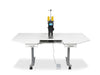 BERNINA Q 20 on the Horn table, leaves extended one side