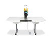 BERNINA Q 20 on the Horn table, leaves extended one side