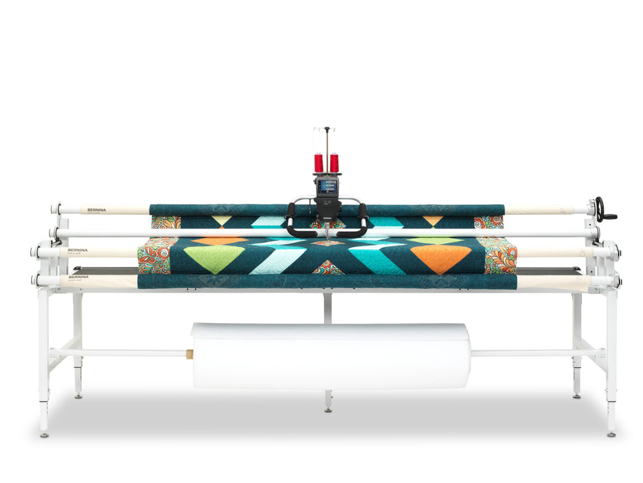 10-foot BERNINA Studio Frame with quilt