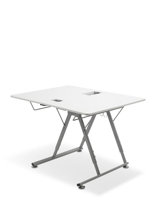 BERNINA Foldable Table set up with insert open