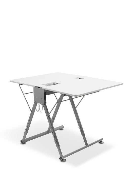 BERNINA Foldable Table set up, rear view