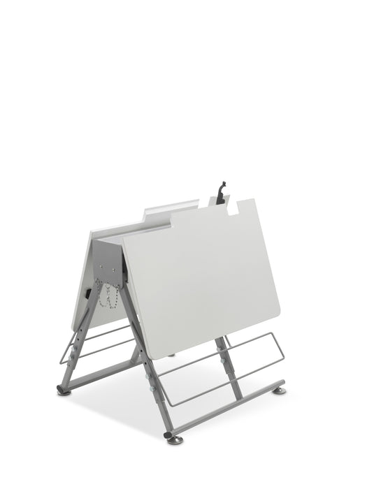 BERNINA Foldable Table partially folded, rear view
