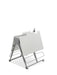 BERNINA Foldable Table partially folded, rear view