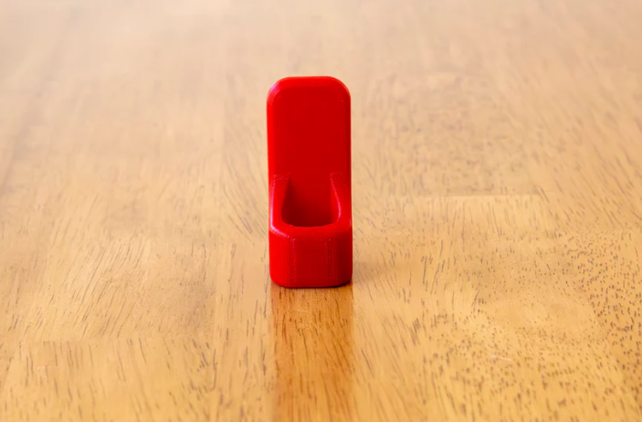 Stick On Scissor Holder - Red