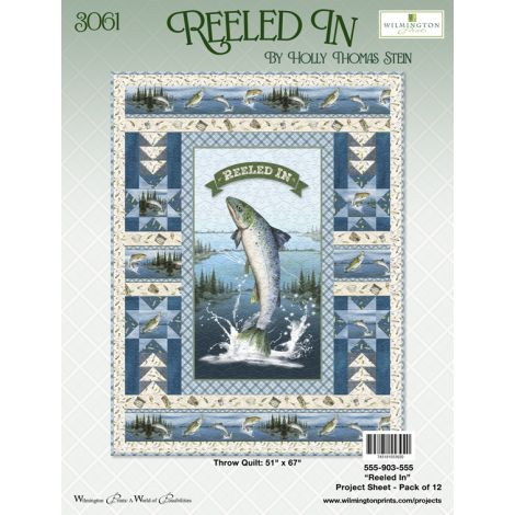 WL Reeled In Throw Quilt Project Sheet