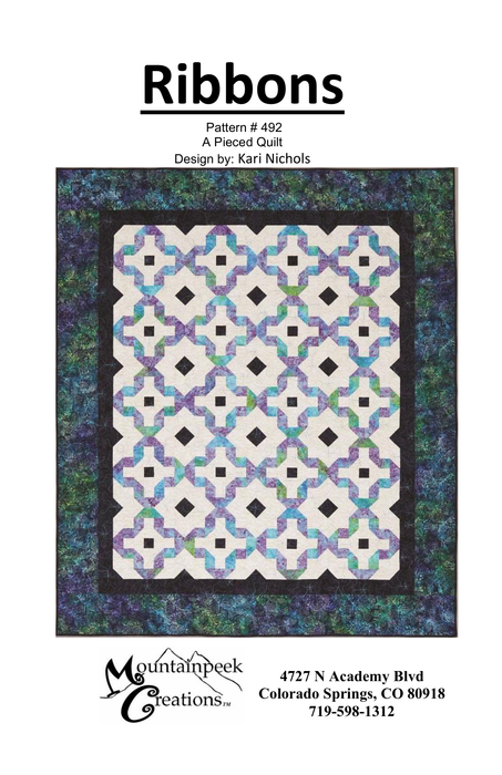 Ribbons quilt pattern