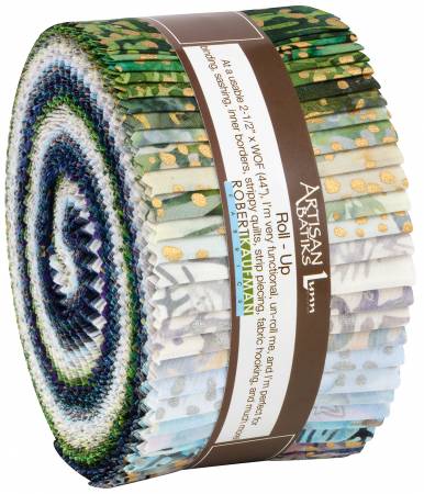 RK Twilight Snowfall Batik Jelly Roll