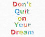 HO S4724 657 Spectrum Never Give Up Panel