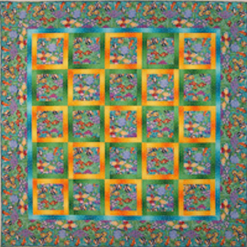 Saved by the Square quilt pattern