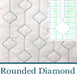 Sew Biz Rounded Diamond background fill