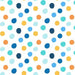 CW  Polar Bear Flannel Orange Dot