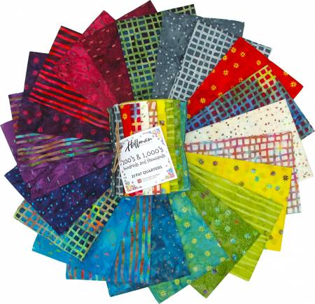 HO Fat Quarter bundle Tutti Fruitti  Batiks 