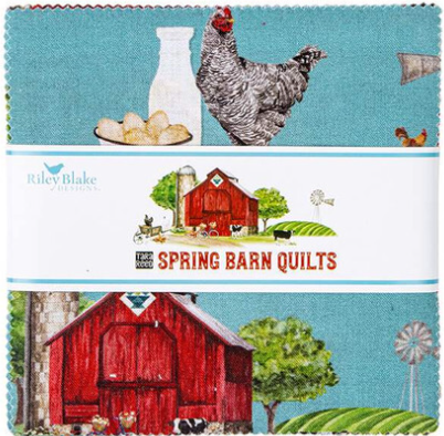 RB Spring Barn Quilts 5in Squares 42pcs/bundle