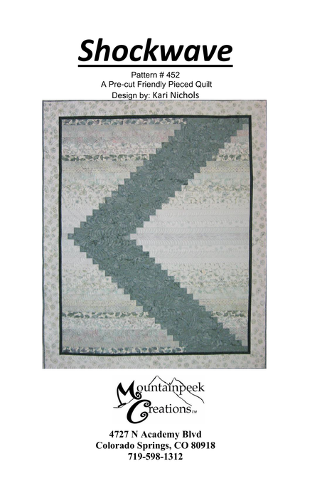 Shock Wave quilt pattern