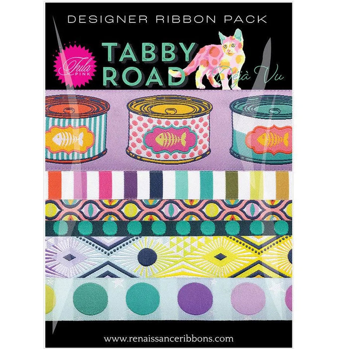 Designer Ribbon Pack Tabby Road Tula Pink