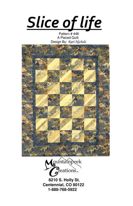 Slice of Life quilt pattern