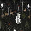 MM Wildlife Winter Minky SMP8728-BLAC