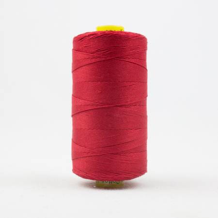Spagetti Solid 12wt Cotton Thread  400m Bright Warm Red