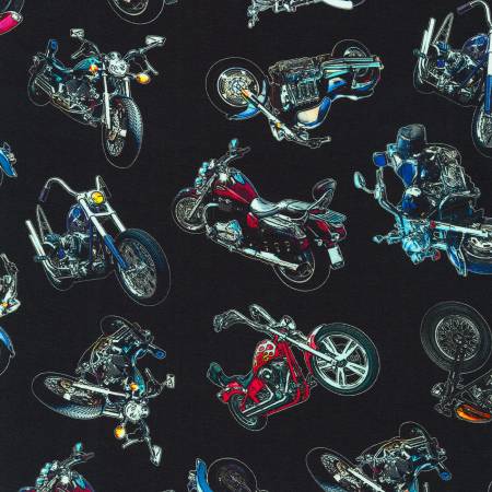 RK On the Road 20202 2 Motorcycles Black 