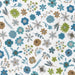 RK Flowers Cornflower Flannel