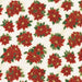 RK Holiday Charms Poinsettia Holiday Christmas w/Metallic