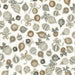 RK Holiday Charms Ornaments Blanc w/Metallic