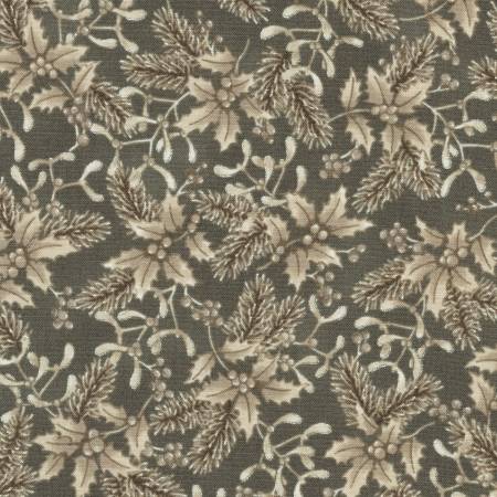 RK Holiday Flourish Sprigs Suede w/Metallic